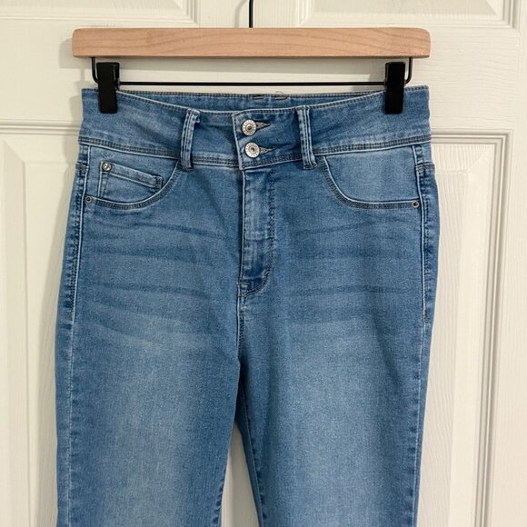 Curve Appeal Jeans Womens 6 Curve Creator High-Rise Stretch Denim Casual Comfort - Picture 3 of 10